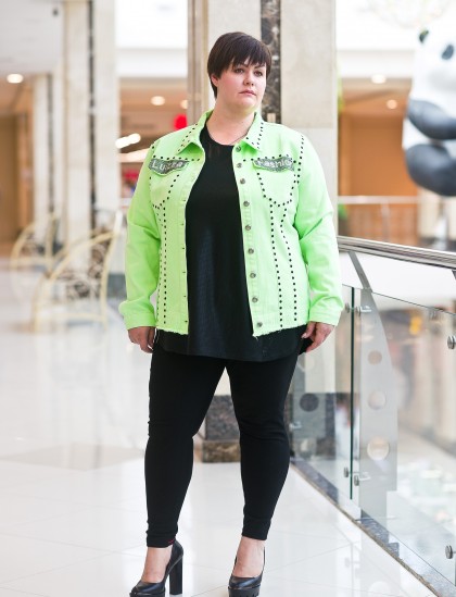 Куртка-пиджак Luizza зеленый 7314